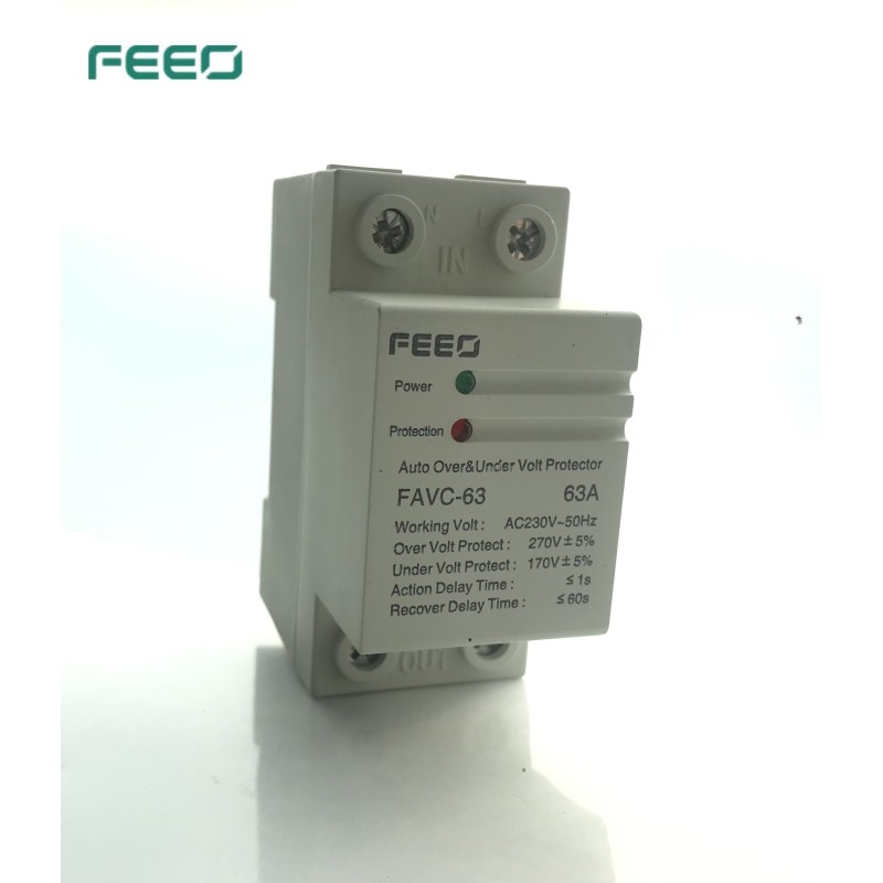 AC Protection Relay Over / Under Voltage FEEO FAVC-63 63A