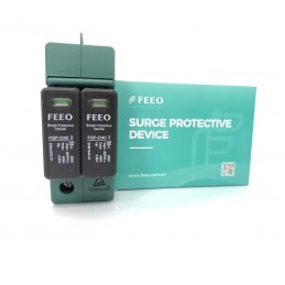 Scaricatore di Sovratensione FEEO FSP-D40 800V 2 Poli Spd 20-40KA