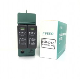 Scaricatore di Sovratensione FEEO FSP-D40 800V 2 Poli Spd 20-40KA