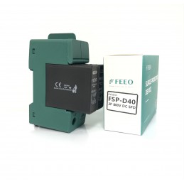 Scaricatore di Sovratensione FEEO FSP-D40 800V 2 Poli Spd 20-40KA