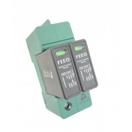 Scaricatore di Sovratensione FEEO FSP-D40 800V 2 Poli Spd 20-40KA