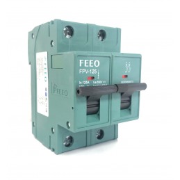 Magneto Termico CC Corrente Continua FEEO FPV-125 2P (2 Polo) 125A 550VDC