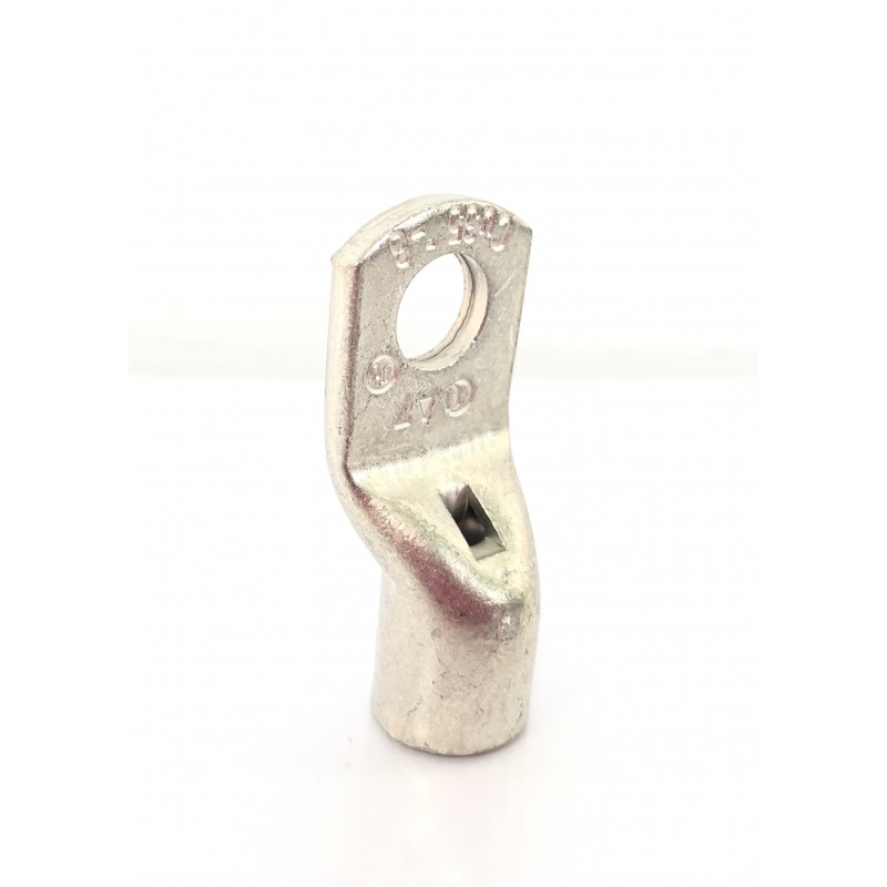 Capocorda di potenza da pinzare Foro M8 sezione cavo 35MM - Rame Stagnato