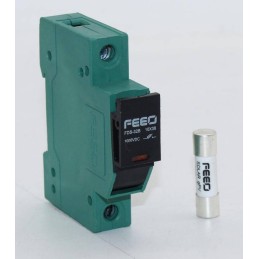 FEEO FEEO FUSIBLE 10x38 1000V 32A COURANT CONTINU AVEC LED POUR SYSTÈMES PHOTOVOLTAQUES