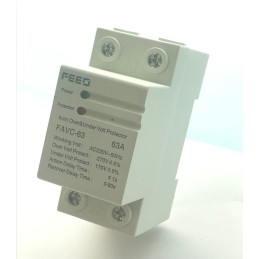 AC Protection Relay Over / Under Voltage FEEO FAVC-63 63A