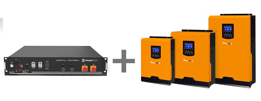 Kit Inverter e batteria Lifepo4